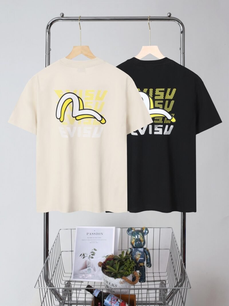 2025 summer new three-dimensional seagull logo unisex pure cotton short sleeves