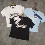 MLB Los Angeles Dodgers New York Yankees T Shirts Women's Black