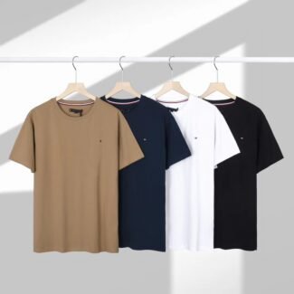 Mock Turtleneck Slim T-Shirt