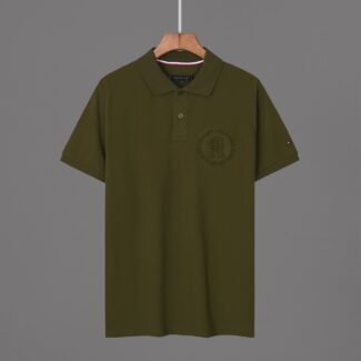 Tommy Hilfiger Interlock Knit Embossed Polo Shirt