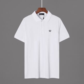 Fred Perry plain polo shirt in white