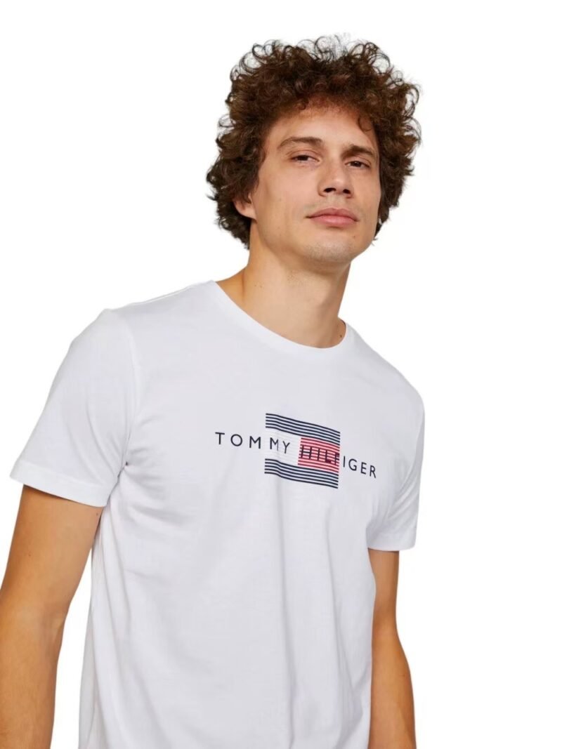 Hilfiger Flag Embroidery T-Shirt | Tommy Hilfiger