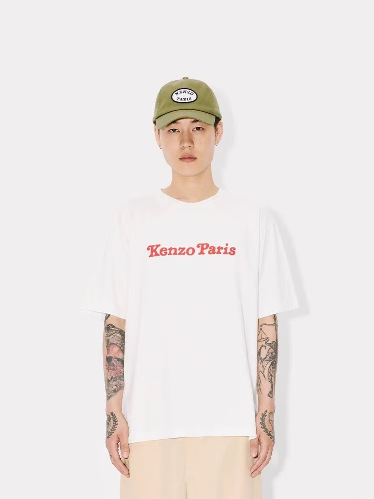 'KENZO VERDY MARKET' genderless oversized T-shirt in cotton