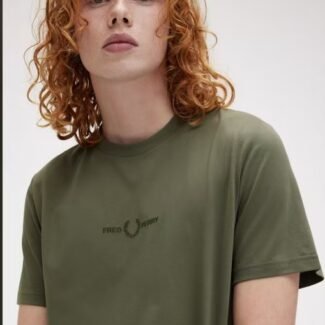 Fred Perry Embroidered T-shirt