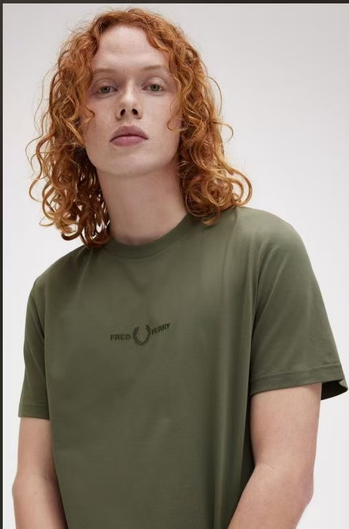 Fred Perry Embroidered T-shirt