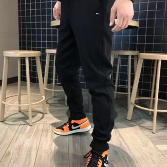 Tommy Hilfiger Performance essentials logo cuffed sweatpants in gray heather