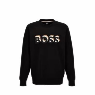 BOSS Sweat Crewneck Soleri 50507939 Noir