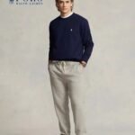 Polo Ralph Lauren NAVY EMBROIDERED PONY SWEATSHIRT