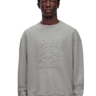 LOEWE Logo-Embroidered Cotton-Jersey Sweatshirt