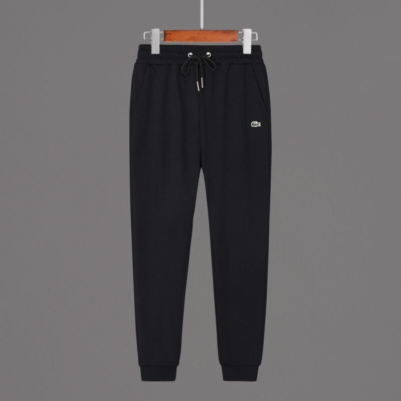 Men - Black - Lacoste - Pants & Sweatpants