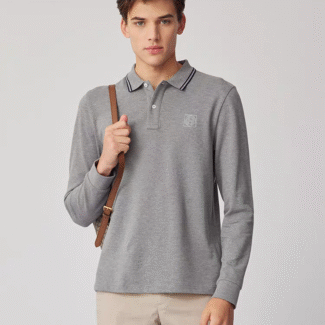 2024 Latest HAZZYS Lapel Long Sleeve