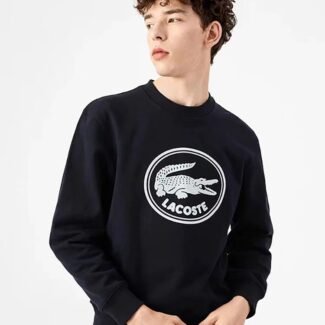 Men's Relaxed Fit Organic Cotton Sweatshirt - Lacoste