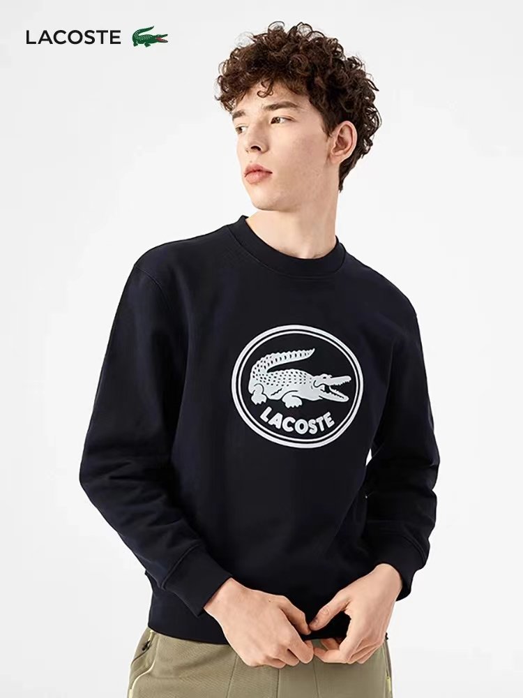 Men's Relaxed Fit Organic Cotton Sweatshirt - Lacoste