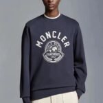 Moncler Logo cotton-blend fleece sweatshirt
