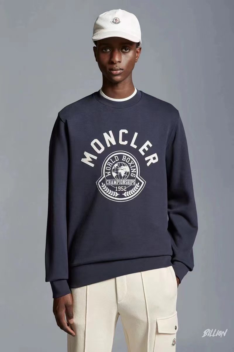 Moncler Logo cotton-blend fleece sweatshirt