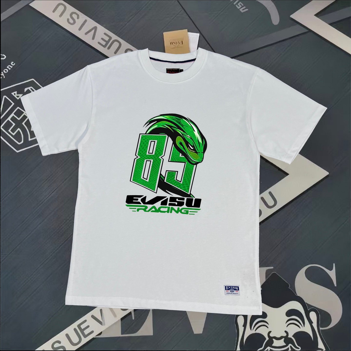 EVISU X YIBO Trimeresurus Snake Shadow Tote Bag