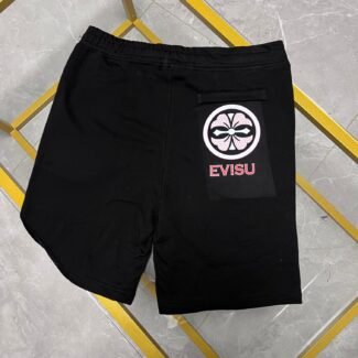 Handwritten Logo Print Sweat Shorts – EVISU