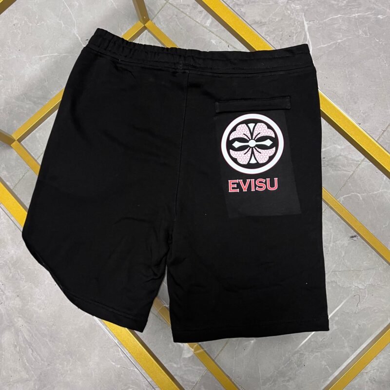 Handwritten Logo Print Sweat Shorts – EVISU