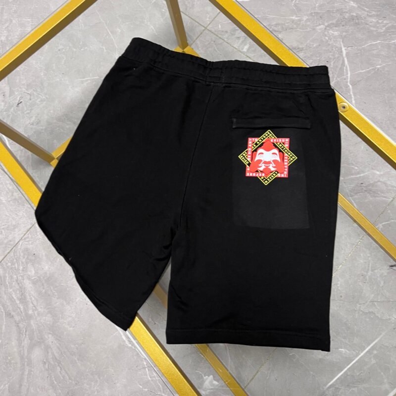 Evisu Fushen new men's square smiling Buddha head print