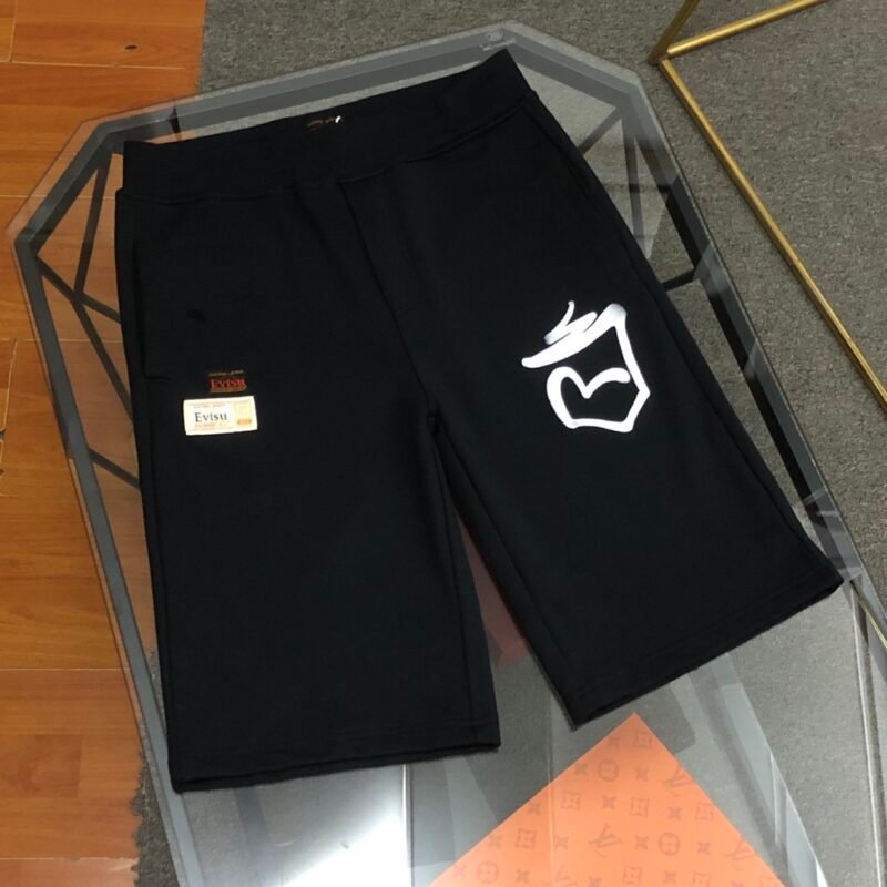 Evisu Fushen 2025 new men's hook seagull pocket and logo graffiti print