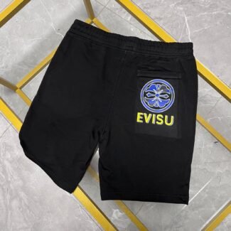 2025 New Early Spring Evisu Fushen New Men's Blue Family Flower and Letter Print