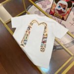 EVISU God of Fortune Men's Slogan Family Flower Daruma Large M Print