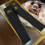 Evisu Fukushin jeans 2024 new men's house flower seagull print straight pants