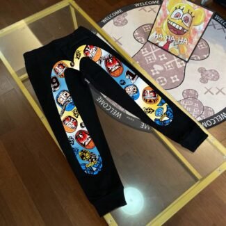 EVISU Fukushin 2024 Men's All-over Colorful Diamond Daruma Large M Print