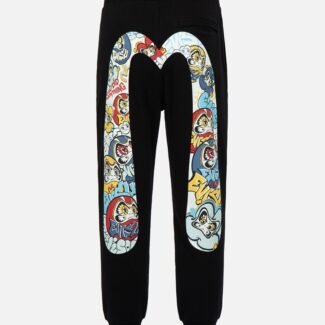 EVISU Fukushin 2024 Winter New Products Men's Buddha Head and Logo Printing