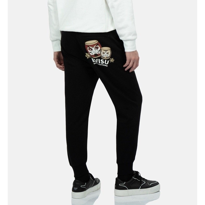 EVISU God of Fortune 23 AW Taiko Daruma Print