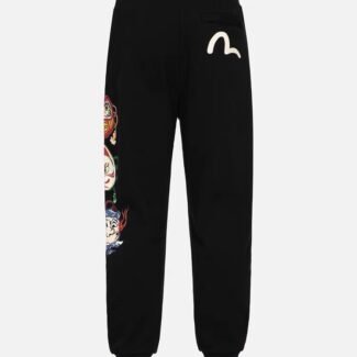 EVISU God of Fortune 23 AW Taiko Daruma Print