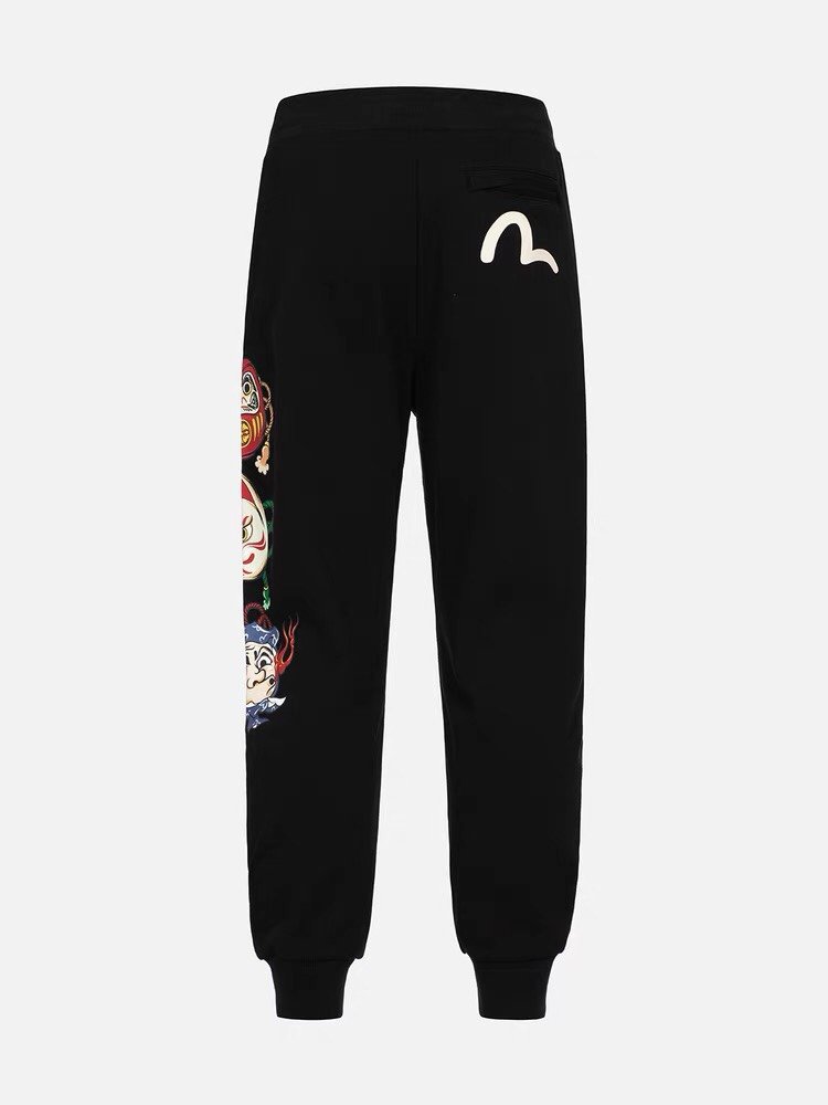 EVISU God of Fortune 23 AW Taiko Daruma Print