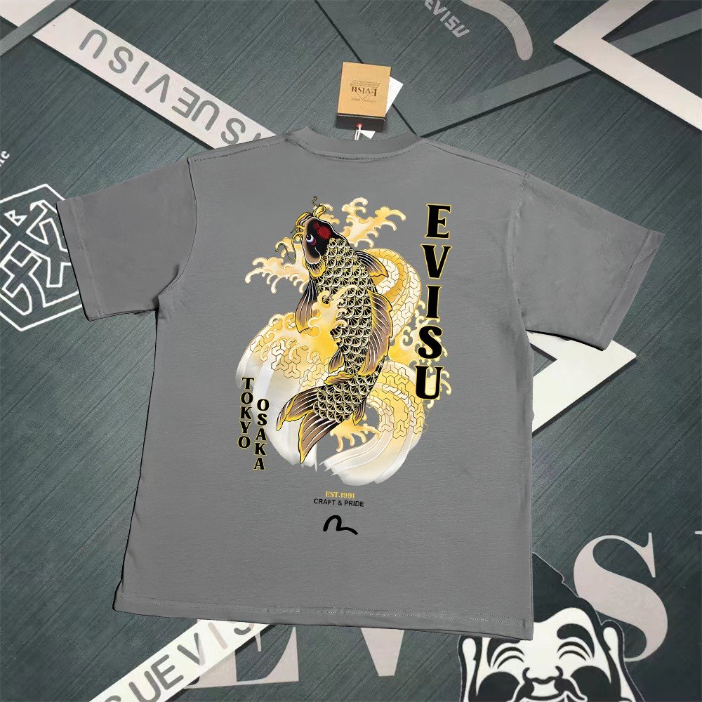 13391451523460436 Evisu Fukushin 2025 New Print T-shirt