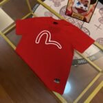 EVISU Fukushin 2025 Spring New Men's Trademark Hand-brushed Seagull Print