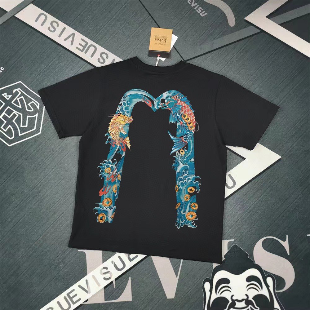 13391504555401713 Evisu Fukushin 2025 New Print T-shirt