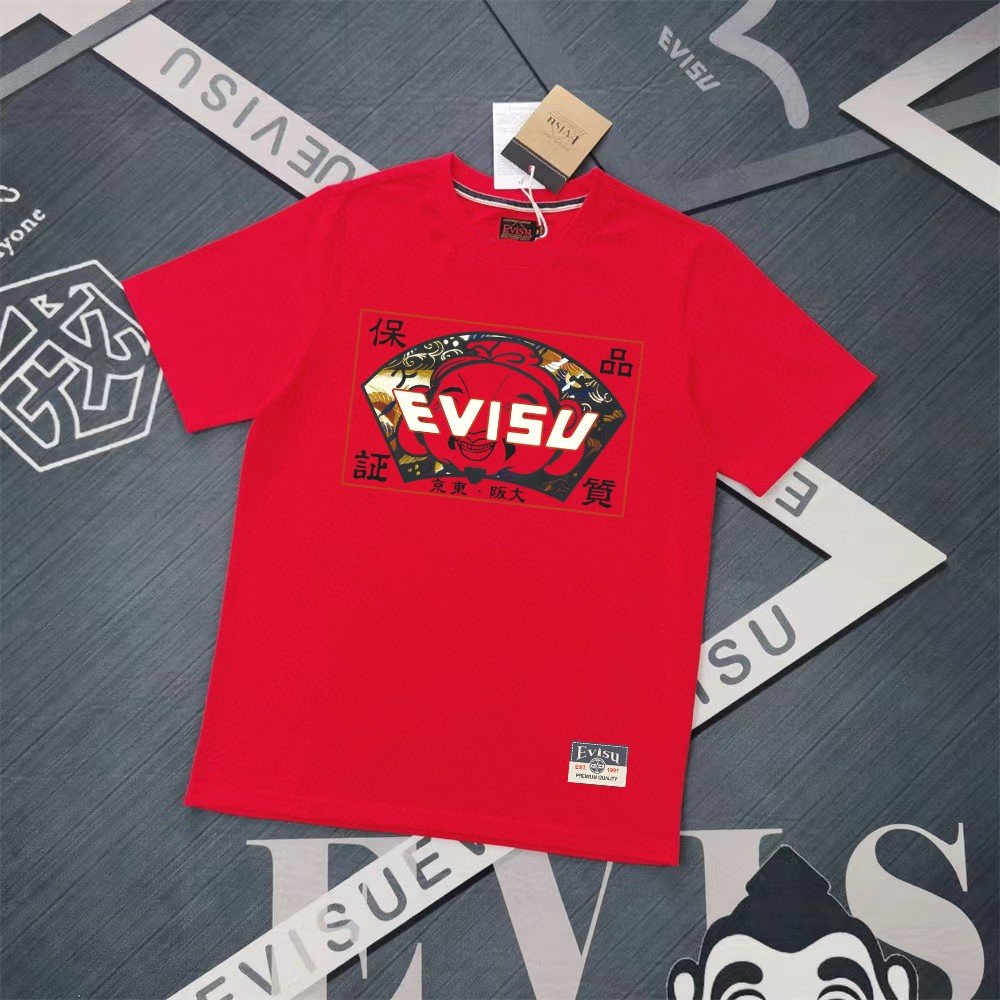 13391508062536224 Evisu Fukushin 2025 New Print T-shirt