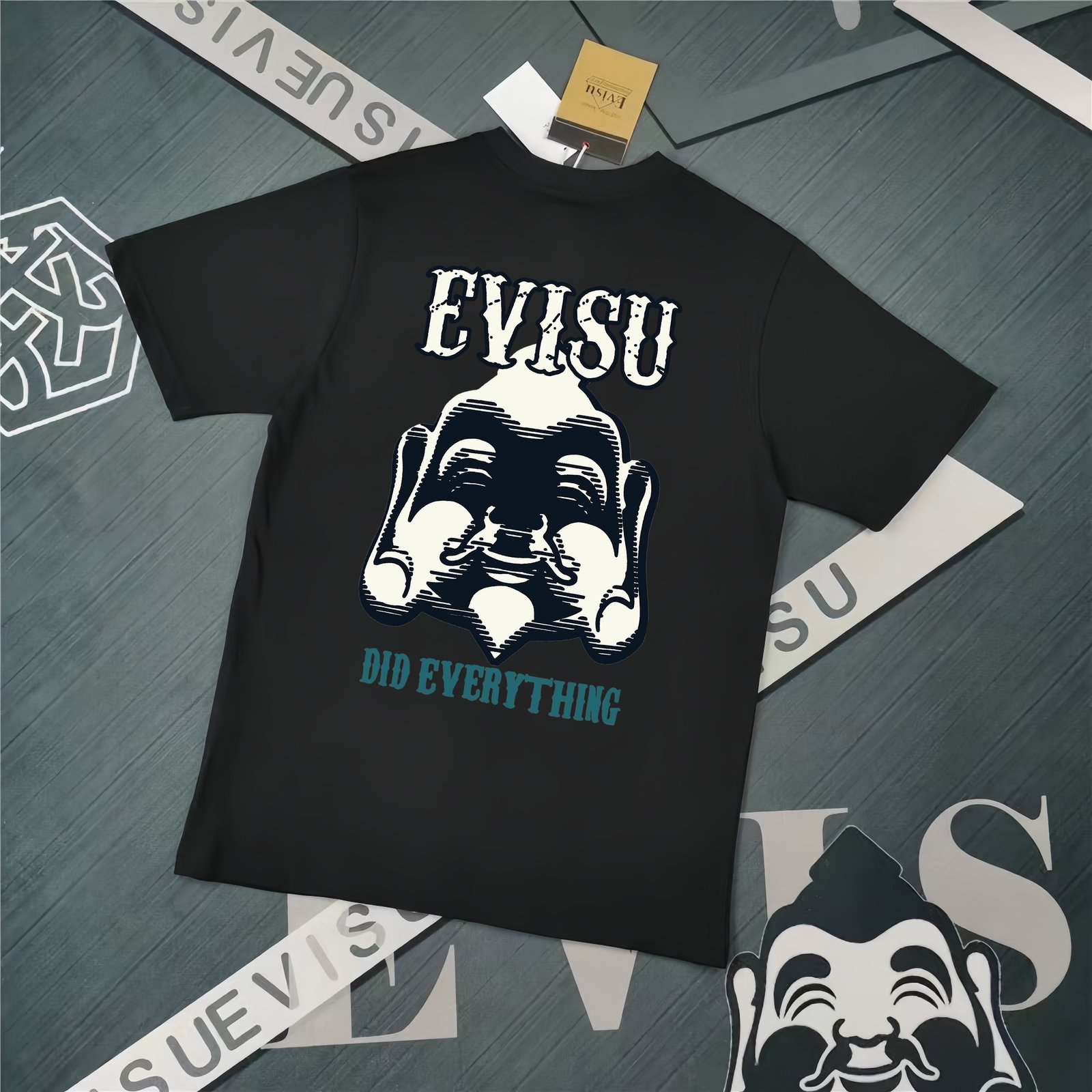 13391509405047655 Evisu Fukushin 2025 New Print T-shirt