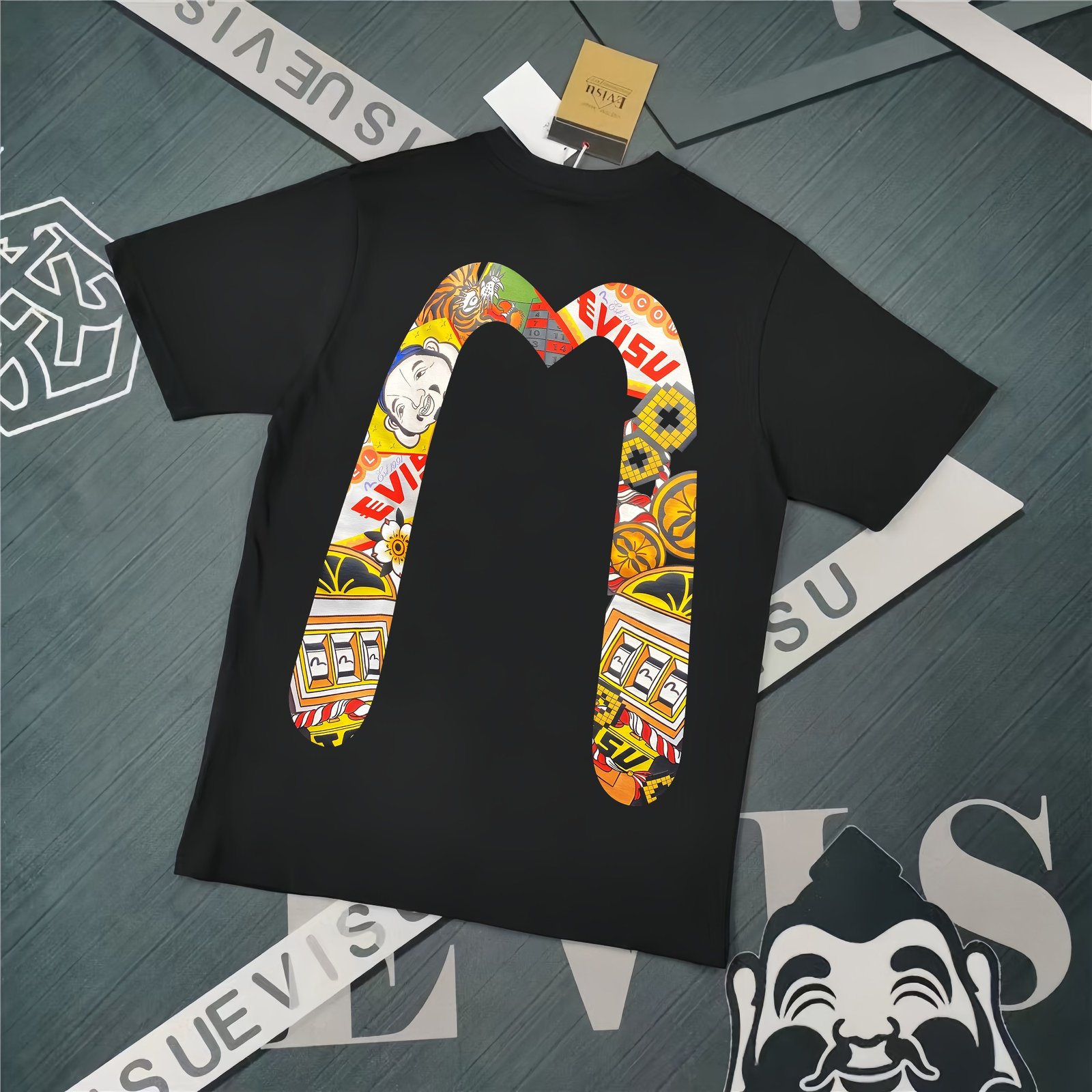 Evisu Fukushin 2025 New Print T-shirt