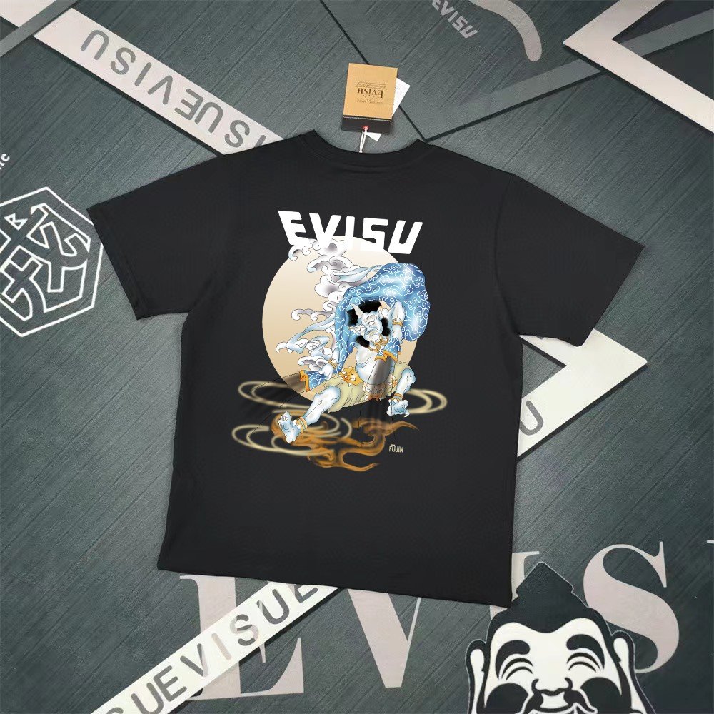 13391511601362128 Evisu Fukushin 2025 New Print T-shirt