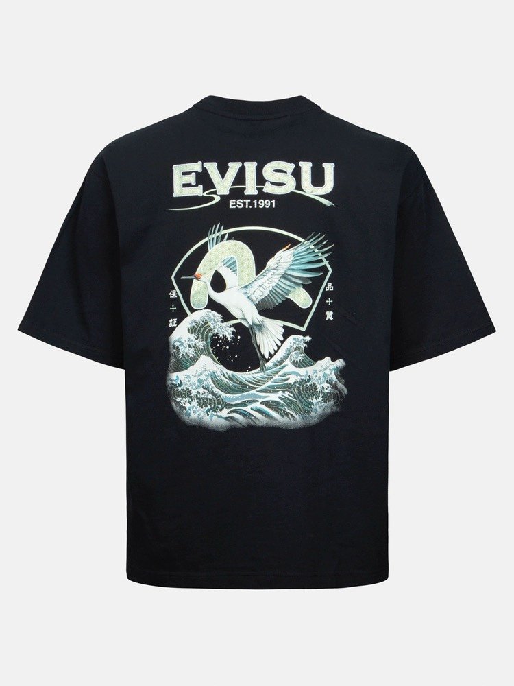 Evisu Fukushin 2025 New Print T-shirt