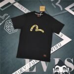 EV Fushen 2024 Men's Brocade Seagull Patch Short-Sleeved T-Shirt