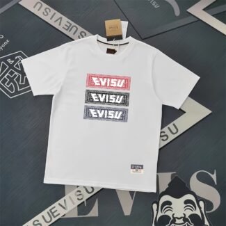 Evisu Fukushin 2025 New Printed T-shirt High Version