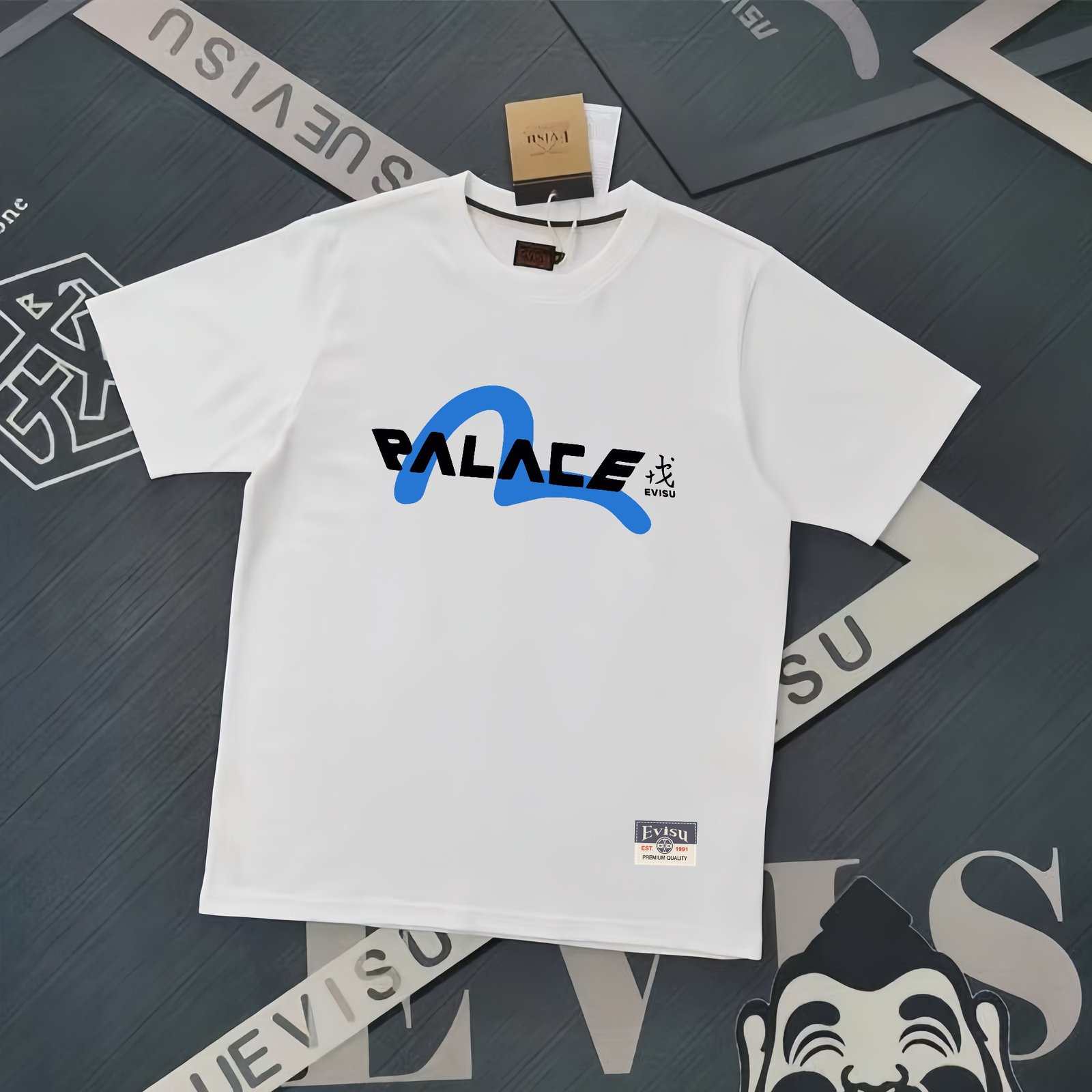 Evisu Fukushin 2025 New Printed T-shirt High Version