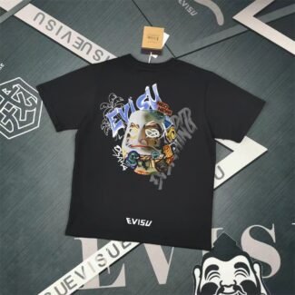 Evisu Fukushin 2025 New Printed T-shirt High Version