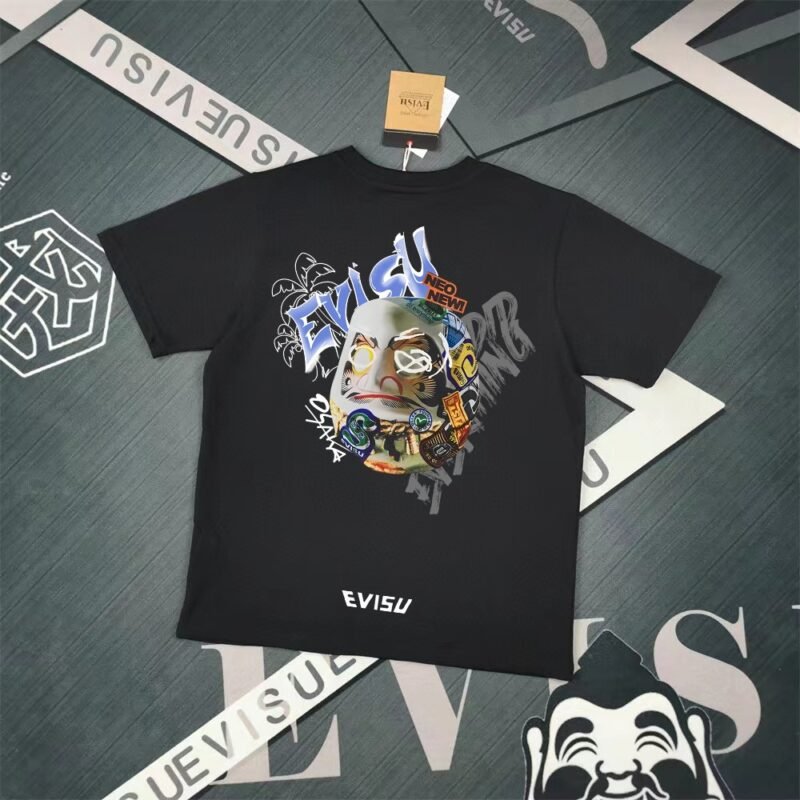 Evisu Fukushin 2025 New Printed T-shirt High Version