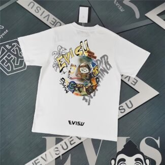 Evisu Fukushin 2025 New Printed T-shirt High Version