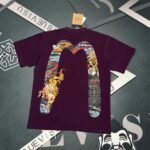 Evisu Fukushin 2025 New Printed T-shirt High Version