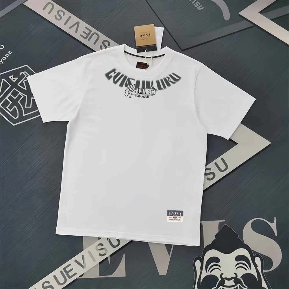 Evisu Fukushin 2025 New Printed T-shirt High Version