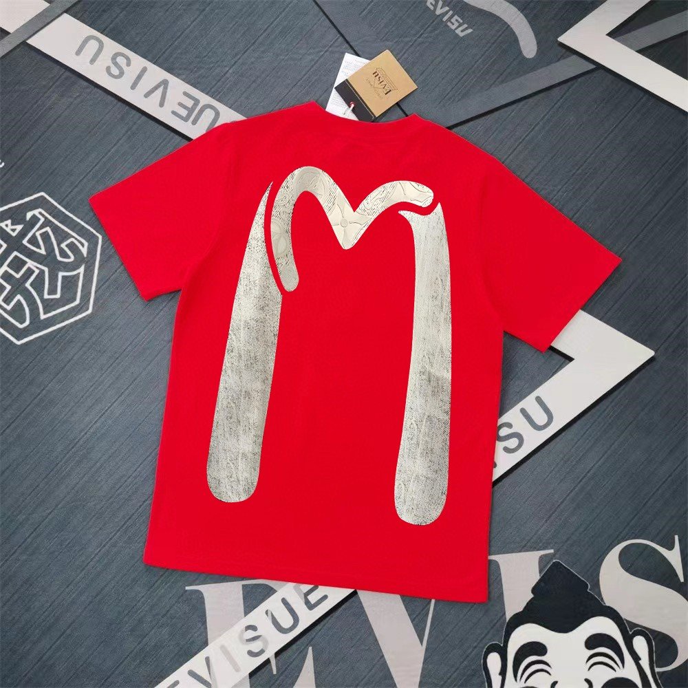 Evisu Fukushin 2025 New Printed T-shirt High Version