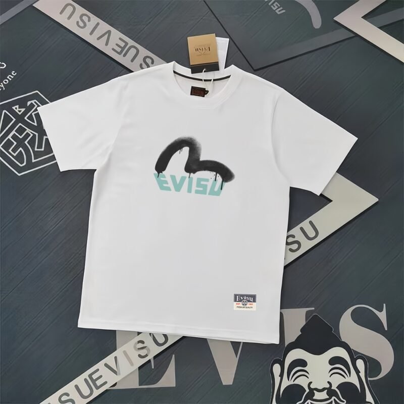 Evisu Fukushin 2025 New Printed T-shirt High Version